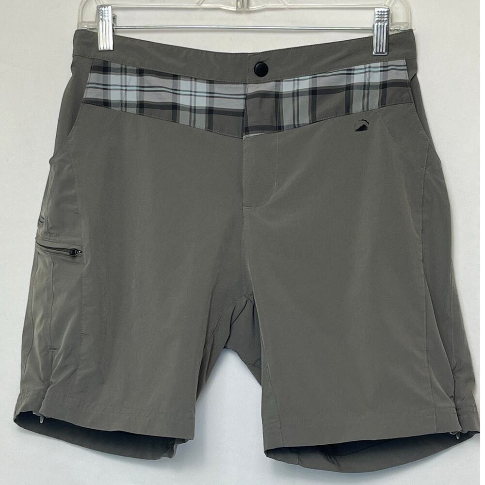 Zoic Mens Size Medium Tan Mountain Bike Cycling Shorts Casual Activewear Outdoor